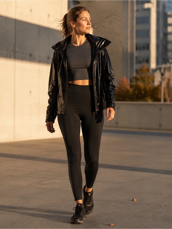 Zyia Active Jackets & Blazers - Zyia Active Women's Jacket with Satin Finish | S | Black
